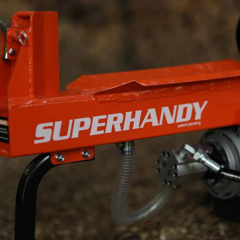 SuperHandy 14 Ton Electric Log Splitter – 120V Corded, 20" Max Log Length, Heavy-Duty Design (GUO084)