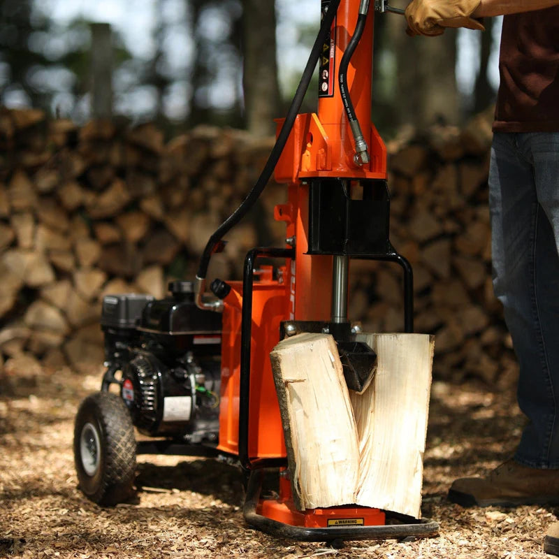 SuperHandy 25 Ton Gas Log Splitter – 7HP 209cc Engine, 20" Max Log Length, Horizontal & Vertical (GUO096)