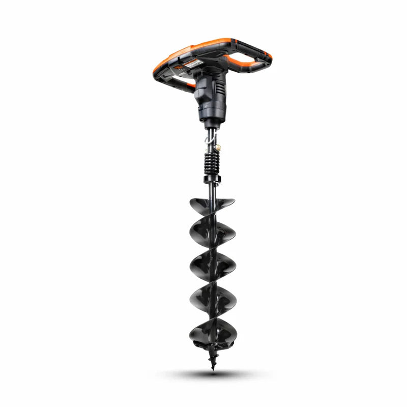 SuperHandy 48V Electric Earth Auger – 2Ah Battery, 6" x 30" Drill Bit, Cordless Post Hole Digger (GUT150)