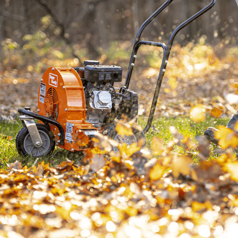 SuperHandy Walk-Behind Gas Leaf Blower – 7HP 209CC, 1270 CFM, Heavy-Duty Lawn & Yard Cleanup (GUO124)