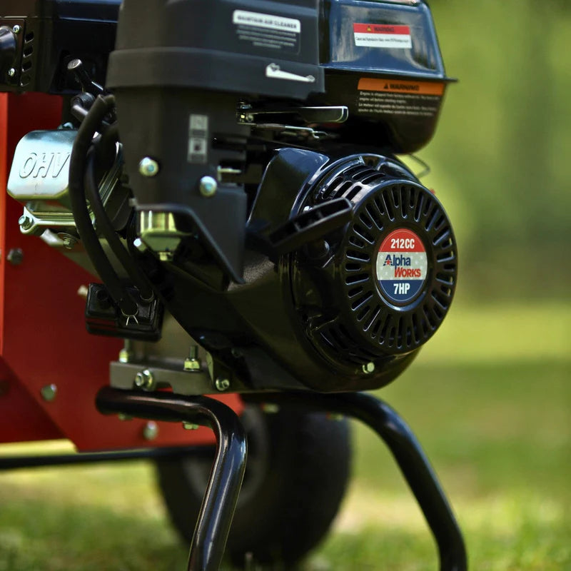 SuperHandy Compact Wood Chipper Shredder – 7HP 212cc Gas Engine, 3” Max Branch Capacity (GUO035)